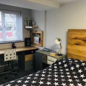 Teenage boy's bedroom makeover-West Kirby