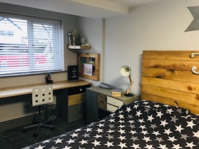 Teenage boy's bedroom makeover-West Kirby